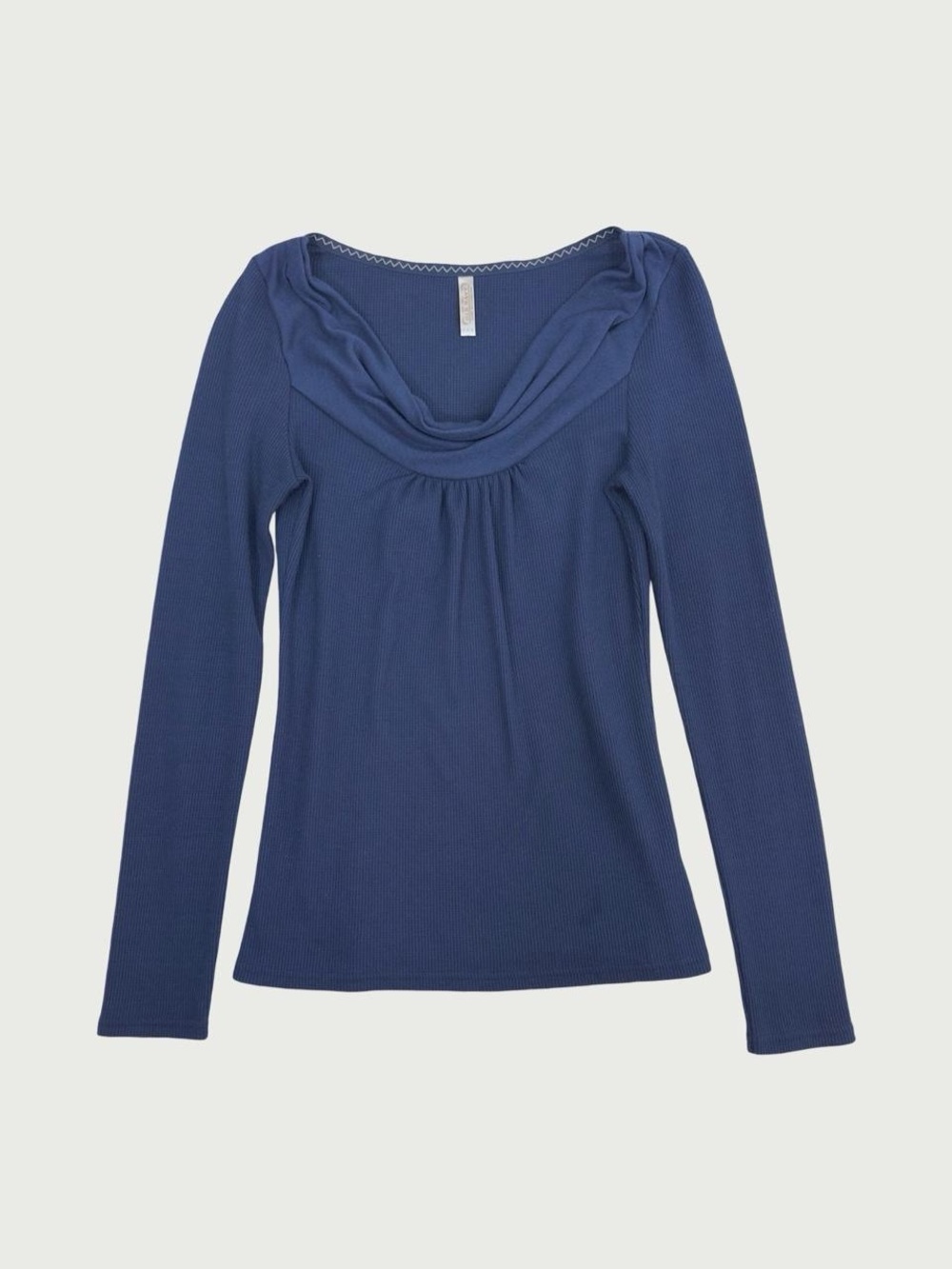 Thermal Long Sleeve Cowl Neck Tee